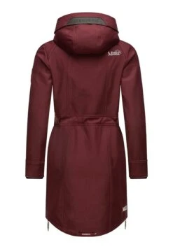 Marikoo Racquelle - Parka - Dark Red Melange -Marikoo Winkel 7d4dacd493ea44f6a2edff81252ae86d