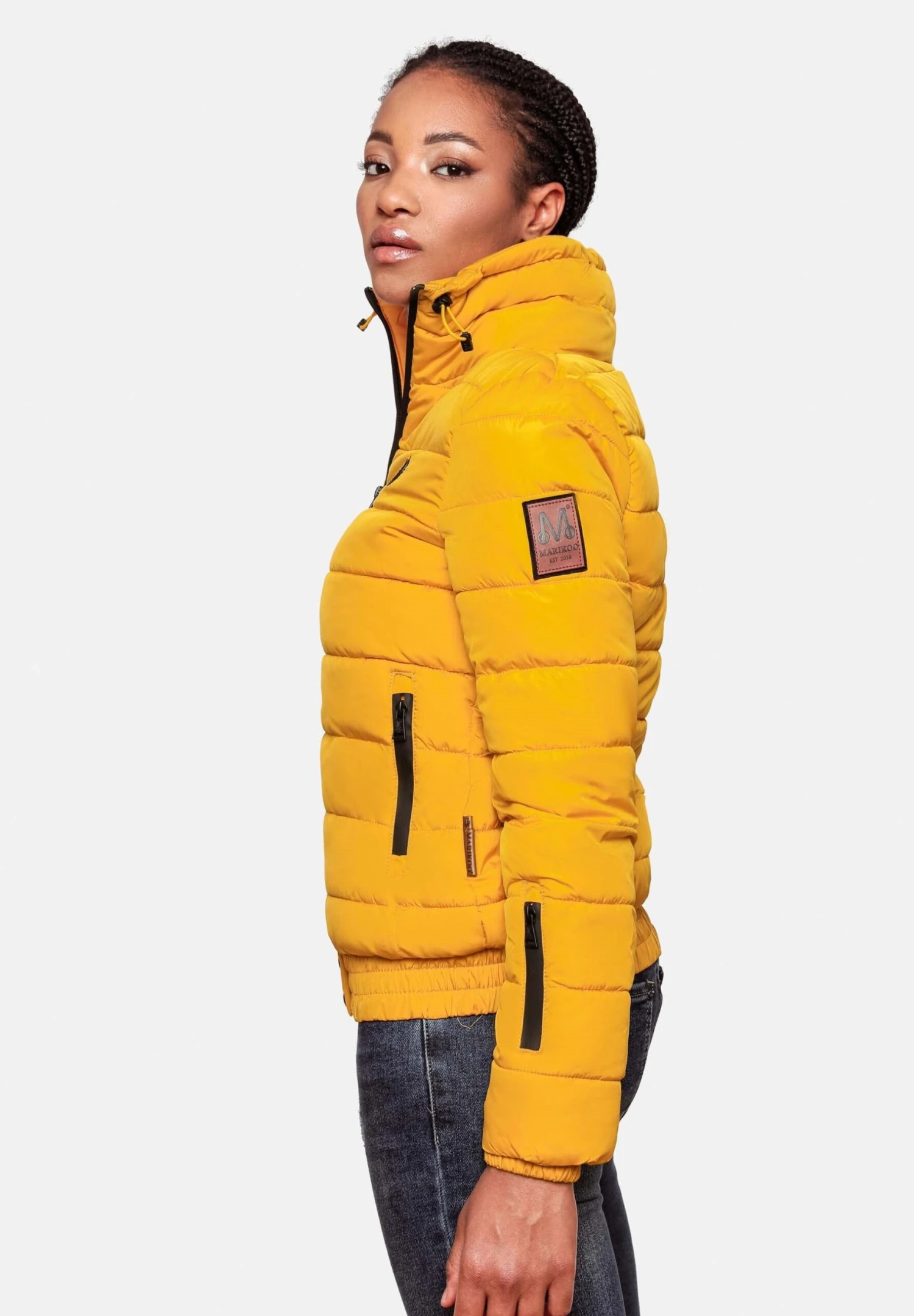 Marikoo Poison - Winterjas - Dark Yellow 5 Marikoo Poison - Winterjas - Dark Yellow - Afbeelding 3