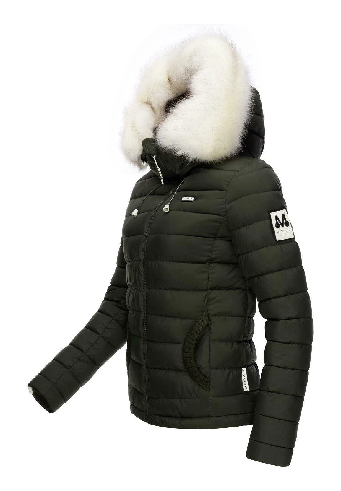 Marikoo Winterjas - Olive 7 Marikoo Winterjas - Olive - Afbeelding 5