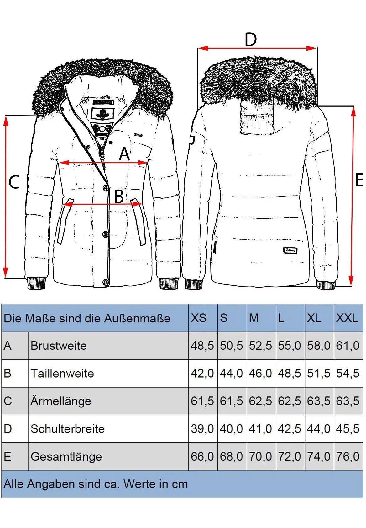 Marikoo Unique - Winterjas - White 9 Marikoo Unique - Winterjas - White - Afbeelding 7