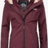 Marikoo Outdoor Jassen Functionele Jas Erdbeere Dames Wijnrood -Marikoo Winkel 8106e87cd59af7bc031c51f7b1789687