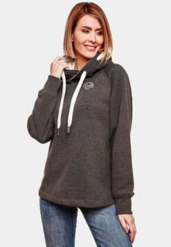 Marikoo Hoodies Sweatshirt Airii Dames Grijs -Marikoo Winkel 863048c5f34dd6e937b6febe694b7fbb