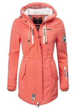 Marikoo Zimtzicke - Parka - Coral -Marikoo Winkel 8717c2ca7d3c472eb72a475a8548b147