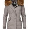 Marikoo Karmaa - Winterjas - Grey -Marikoo Winkel 872b435f44304f7abbc6282292badbc7