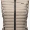 Marikoo Bodywarmers Bodywarmer Hasenpfote Dames Lichtgrijs -Marikoo Winkel 8802e311a2a0c96f1601984d95e91040