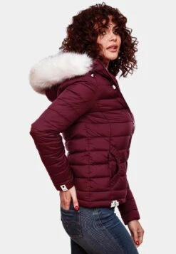 Marikoo Winterjas - Dark Red Melange 12 Marikoo Winterjas - Dark Red Melange -Marikoo Winkel 884447e964f04607a137bf8d4eb35e07