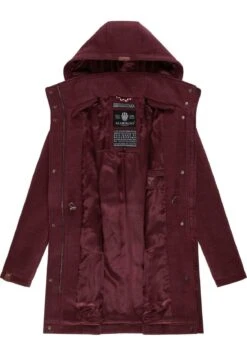 Marikoo Leilaniaa - Winterjas - Bordeaux Melange -Marikoo Winkel 8861a5fbf2a047d7a81fa87e0306eced