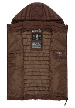 Marikoo Hasenpfote - Bodywarmer - Dark Choco -Marikoo Winkel 88638b7d68cd451287956360e48288ef