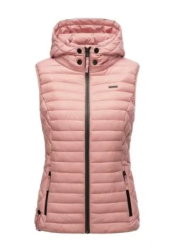 Marikoo Hasenpfote - Bodywarmer - Powder Rose -Marikoo Winkel 89281f56640b4d7cb86b3db489d3a1ab