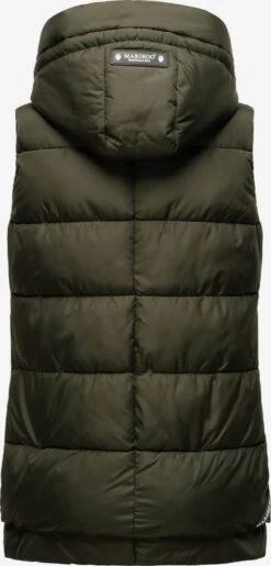 Marikoo Bodywarmers Bodywarmer Zarinaa Dames Donkergroen -Marikoo Winkel 897f7c6716fe8ca2dec9bda7511da556