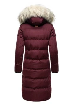Marikoo Winterjas - Dark Red Melange -Marikoo Winkel 8ff805dfb2f7418489ef2346709536c3