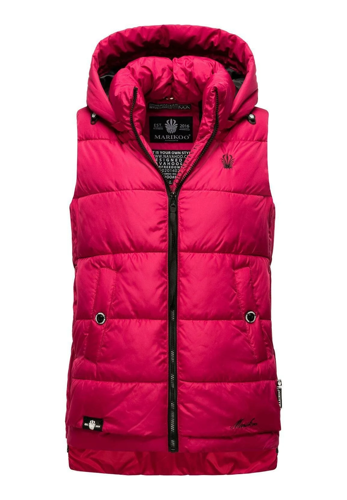 Marikoo Zarinaa - Bodywarmer - Fuchsia 3 Marikoo Zarinaa - Bodywarmer - Fuchsia