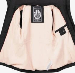 Marikoo Outdoor Jassen Functionele Jas Erdbeere Dames Zwart -Marikoo Winkel 91968a9e56505f6767d863d88fe43c37