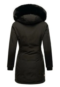 Marikoo Karmaa - Winterjas - Black With Black Fur -Marikoo Winkel 92b51e530ee14258a8f56ef97c59930b