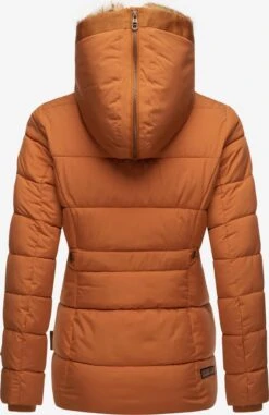 Marikoo Winterjassen Winterjas Nekoo Dames Cognac / Lichtbruin -Marikoo Winkel 9696241e3dc10a8603ced2994f699d69