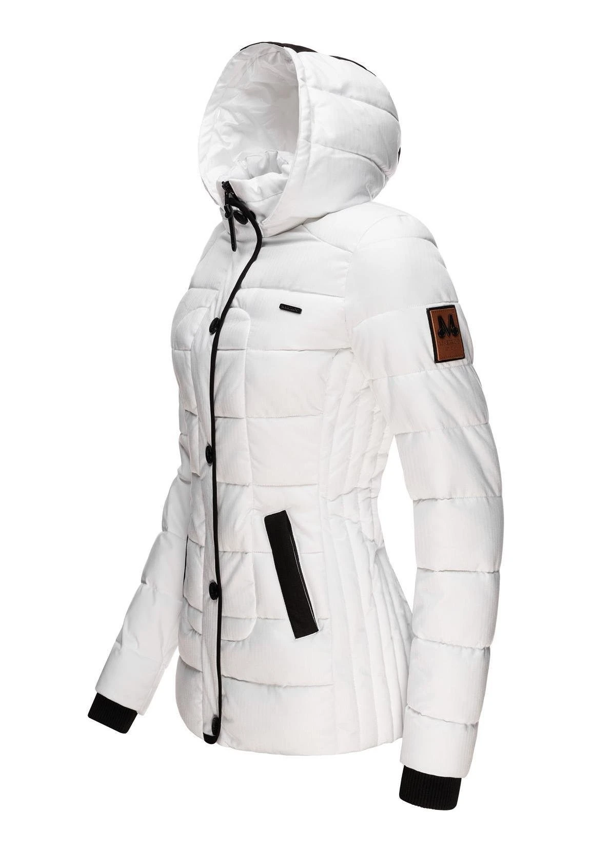 Marikoo Unique - Winterjas - White 6 Marikoo Unique - Winterjas - White - Afbeelding 4