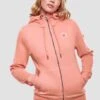 Marikoo Setsunaa - Sweater Met Rits - Apricot