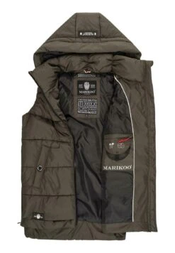 Marikoo Zarinaa - Bodywarmer - Anthracite -Marikoo Winkel 986b15556625483b95f0e2d97d815cf4