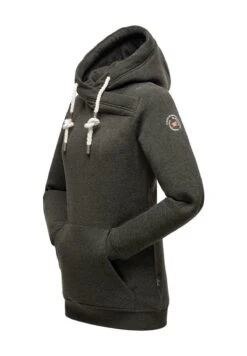 Marikoo Izuyaa - Hoodie - Dark Grey Melange -Marikoo Winkel 98b26e26d292470e9e225999651a6a3f