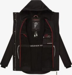 Marikoo Parkas Tussenparka Babetaa Dames Zwart -Marikoo Winkel 9a59f7c3737dbf3046810c59046530d8