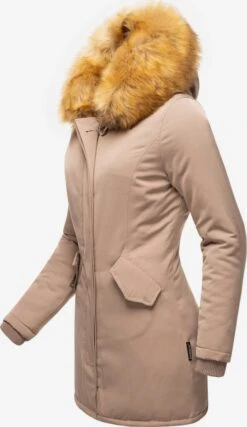 Marikoo Parkas Winterparka Karmaa Dames Beige -Marikoo Winkel 9bdc7664770efc4506cb9fbc8ccfd0aa