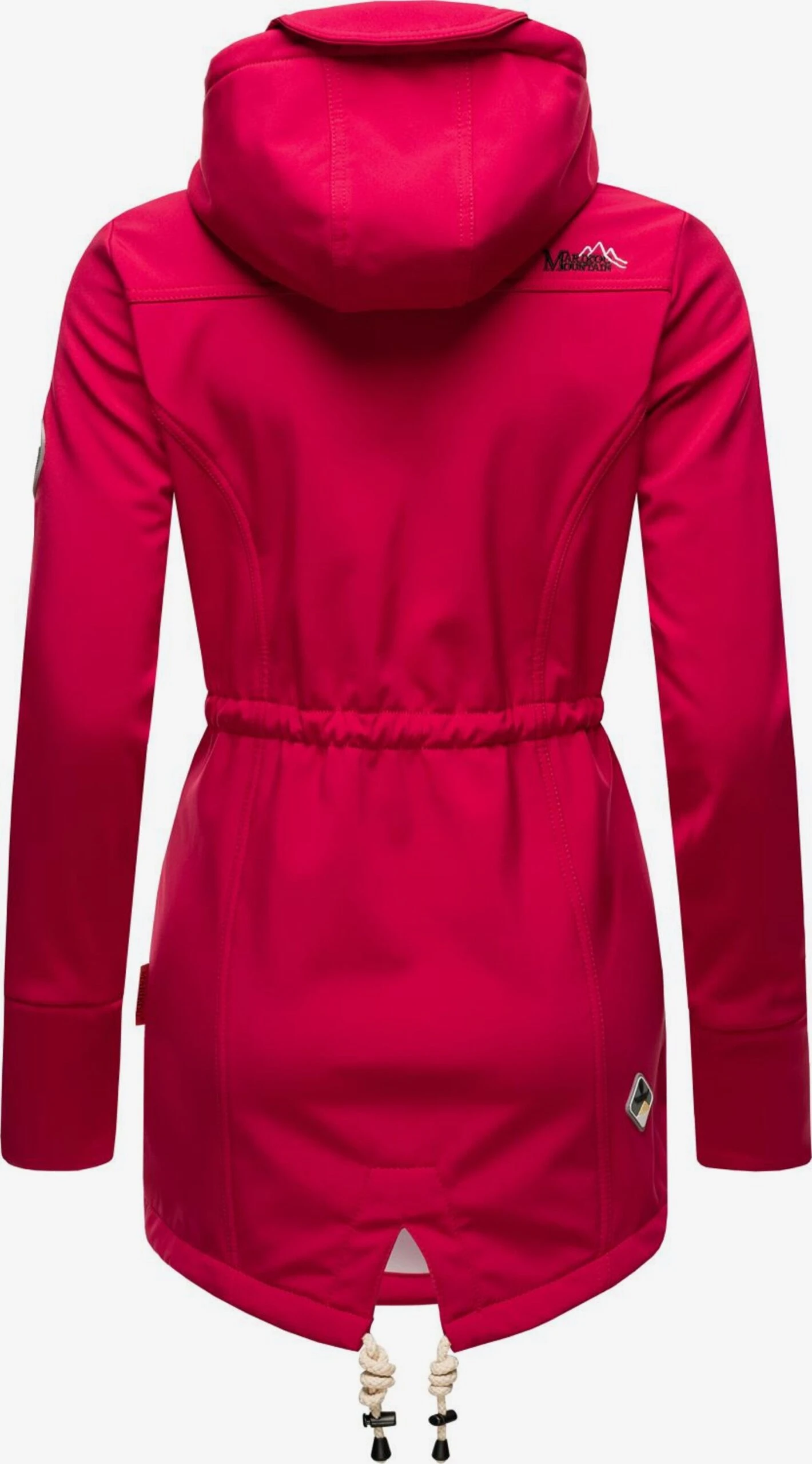 Marikoo Regenmantels Functionele Mantel Zimtzicke Dames Framboos 5 Marikoo Regenmantels Functionele Mantel Zimtzicke Dames Framboos - Afbeelding 3