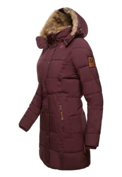Marikoo Lieblings - Winterjas - Dark Red Melange -Marikoo Winkel 9f22bee11a044d7ab4ce2383140ee447