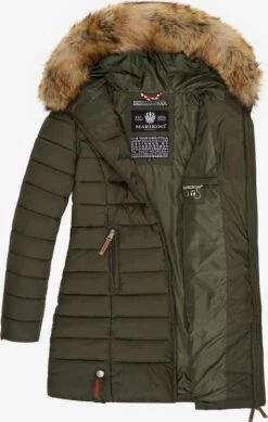 Marikoo Wintermantels Wintermantel Rose Dames Donkergroen 11 Marikoo Wintermantels Wintermantel Rose Dames Donkergroen -Marikoo Winkel a14dae6522600745d7aa08399225a2eb