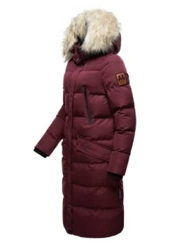 Marikoo Winterjas - Dark Red Melange -Marikoo Winkel a19efd24a8c646d4ac8a370105cd1390