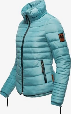 Marikoo Winterjassen Winterjas Amber Dames Blauw -Marikoo Winkel a243cd628c464d5ad69a41217795448f