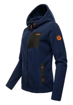 Marikoo Mount Iwaki - Fleecejas - Dark Blue -Marikoo Winkel a2a7fdcaef6449af9bfba9419464aecd