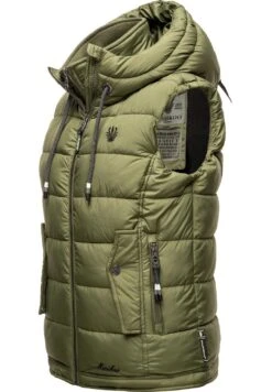 Marikoo Taisaa - Bodywarmer - Olive -Marikoo Winkel a38cc083729447598f2418280640d15f