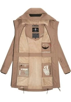 Marikoo Racquelle - Parka - Taupe Grey -Marikoo Winkel a603eb3166b3488b9e59047a3f70eddb
