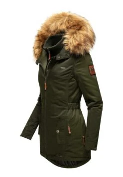 Marikoo Sanakoo - Winterjas - Olive -Marikoo Winkel a8bb49bb9c2e4023b8f6f675a5e90d18