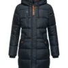 Marikoo Yuikoo - Winterjas - Dark Blue -Marikoo Winkel a945121544cc442d91f1e363d82b8096