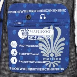 Marikoo Regenmantels Functionele Mantel Zimtzicke Dames Blauw / Lichtblauw -Marikoo Winkel a9d0ddac07818cdab2c22daa4feb023d