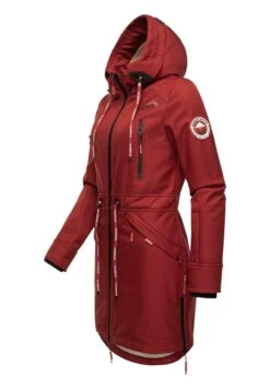 Marikoo Racquelle - Parka - Blood Red -Marikoo Winkel a9d2d6ca1f804b74925f79ebe7314977