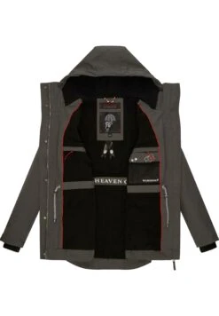 Marikoo Babetaa- Parka - Dark Grey -Marikoo Winkel ab5298326fa541909051d0dd7b499c8a