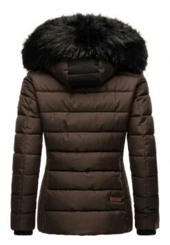 Marikoo Unique - Winterjas - Dark Choco -Marikoo Winkel ad81b9566bf546189c2d47d978b6f2dc