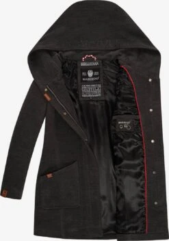 Marikoo Wintermantels Wintermantel Maikoo Dames Zwart -Marikoo Winkel aec03b2294bfcc28dd7ef879d26bbf8b