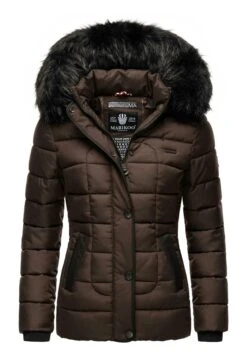 Marikoo Unique - Winterjas - Dark Choco -Marikoo Winkel aecca262bb1c42558804d2a6e5c4bc55