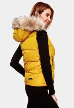 Marikoo Bodywarmer - Yellow -Marikoo Winkel b06dce6373b94d55a43172259fb55bf1
