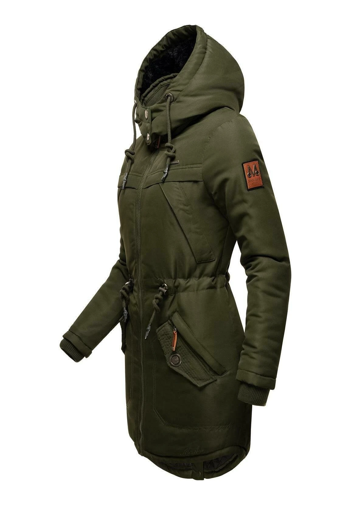 Marikoo Kamii - Winterjas - Olive 4 Marikoo Kamii - Winterjas - Olive - Afbeelding 2