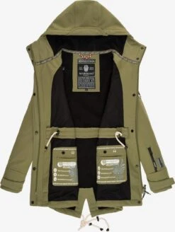 Marikoo Regenmantels Functionele Mantel Zimtzicke Dames Olijfgroen -Marikoo Winkel b30074077cc3a5bd654184e3a2d2a07b