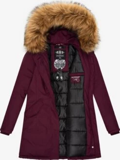 Marikoo Parkas Winterparka Karmaa Dames Bordeaux -Marikoo Winkel b3c0078df04922c4f9345d385b38a6bc