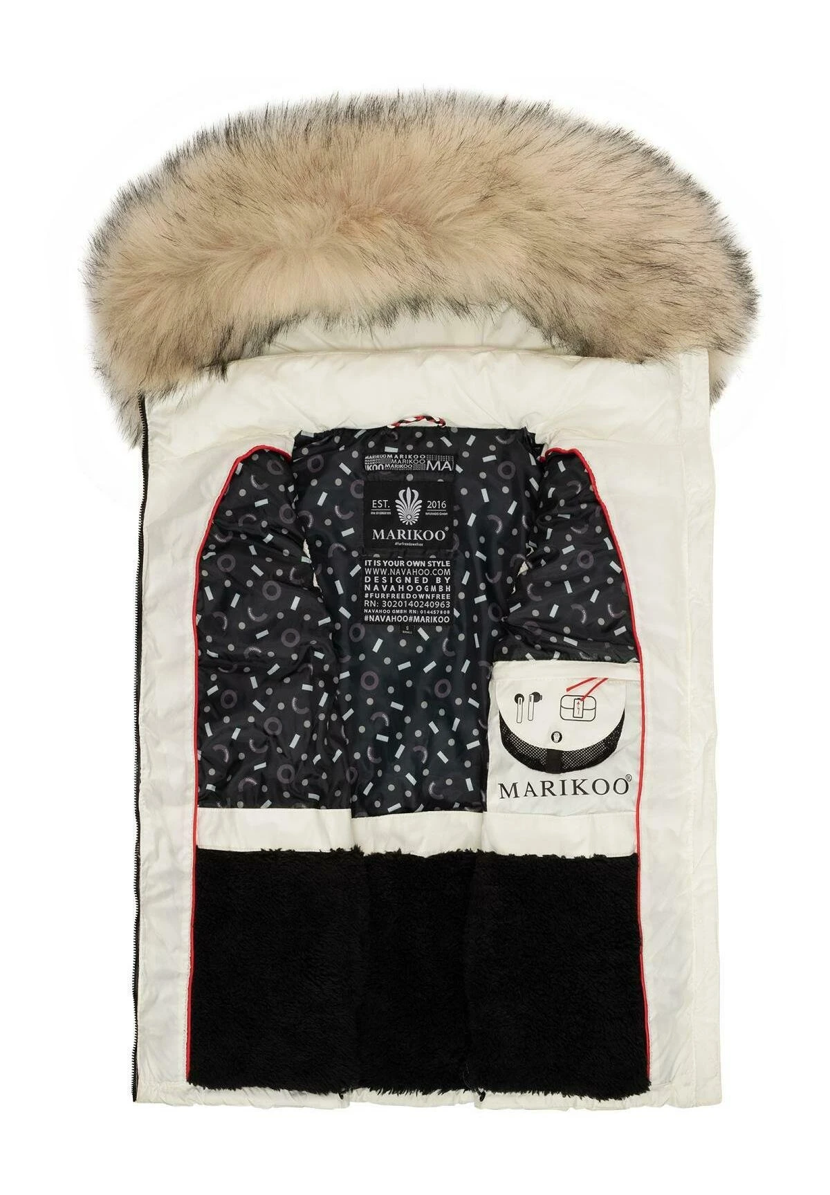 Marikoo Bodywarmer - Offwhite 10 Marikoo Bodywarmer - Offwhite - Afbeelding 8