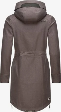 Marikoo Parkas Tussenparka Dames Donkergrijs -Marikoo Winkel b4ca2775c2ba20a26f3adc9b15b71331