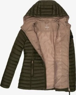 Marikoo Tussenjassen Tussenjas Asraa Dames Olijfgroen -Marikoo Winkel b6c6babff3fec3f3b00b0ace66d18a81