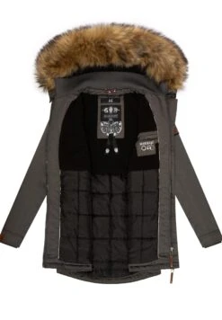 Marikoo Sanakoo - Winterjas - Anthracite -Marikoo Winkel b9f4a8f3ebe242fe8ff153bc987689a3