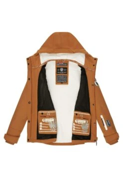 Marikoo Funktions - Outdoorjas - Caramel Brown -Marikoo Winkel bab60f6ae26a44219278fd5da20af4d0